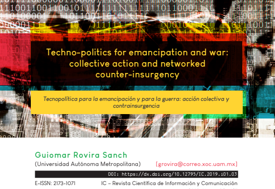 Techno-politics for emancipation and war