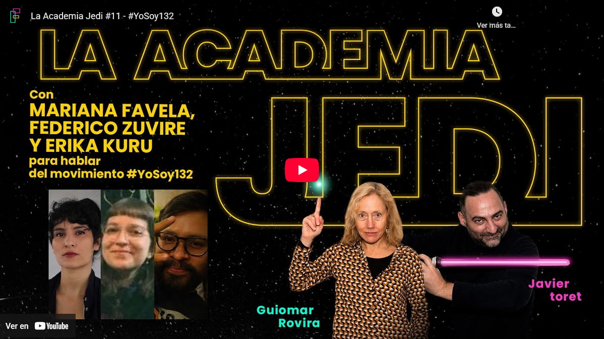 Programas de la Academia Jedi. Con Javier Toret y Guiomar Rovira